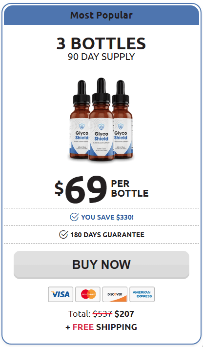 GlycoShield 3 bottle price